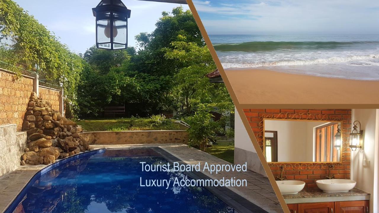 Siriniwasa Luxury Villa With Private Pool Induruwa Exteriör bild